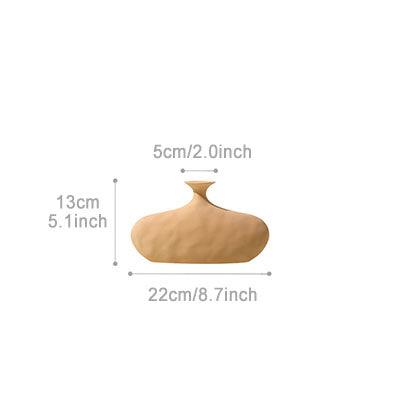 Nordic Art Plain Embryo Ceramic Vase Ornaments - MRSLM