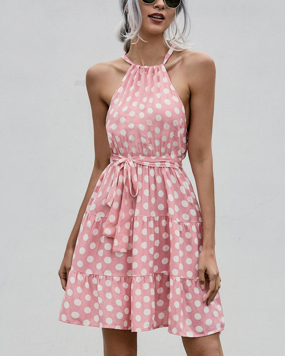 Sexy Polka Dot Print Dress Summer - MRSLM