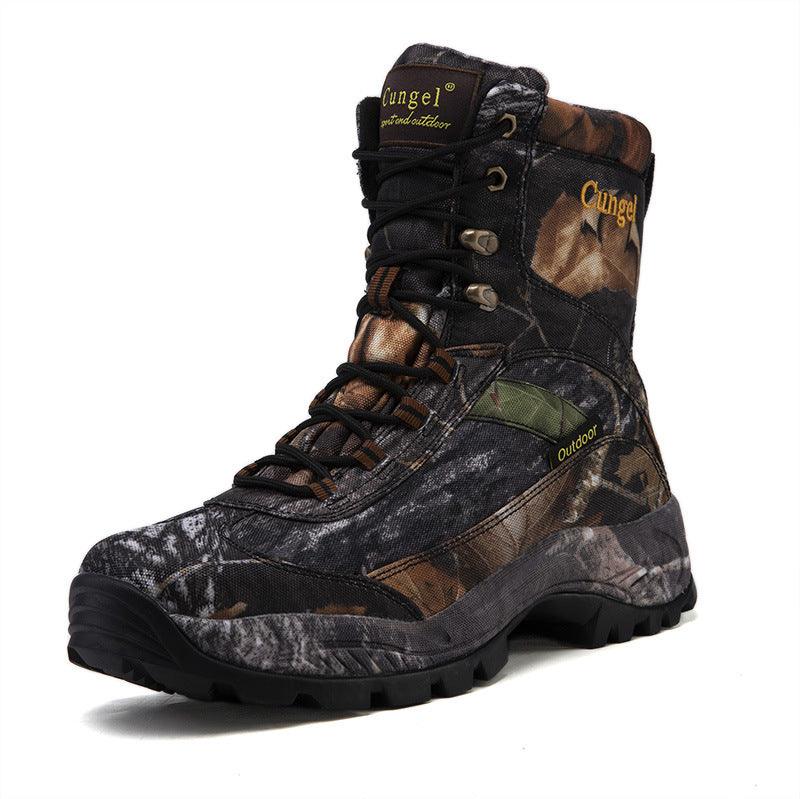 Men's Camouflage Anti-skid Anti-collision All-match High-top Martin Boots - MRSLM