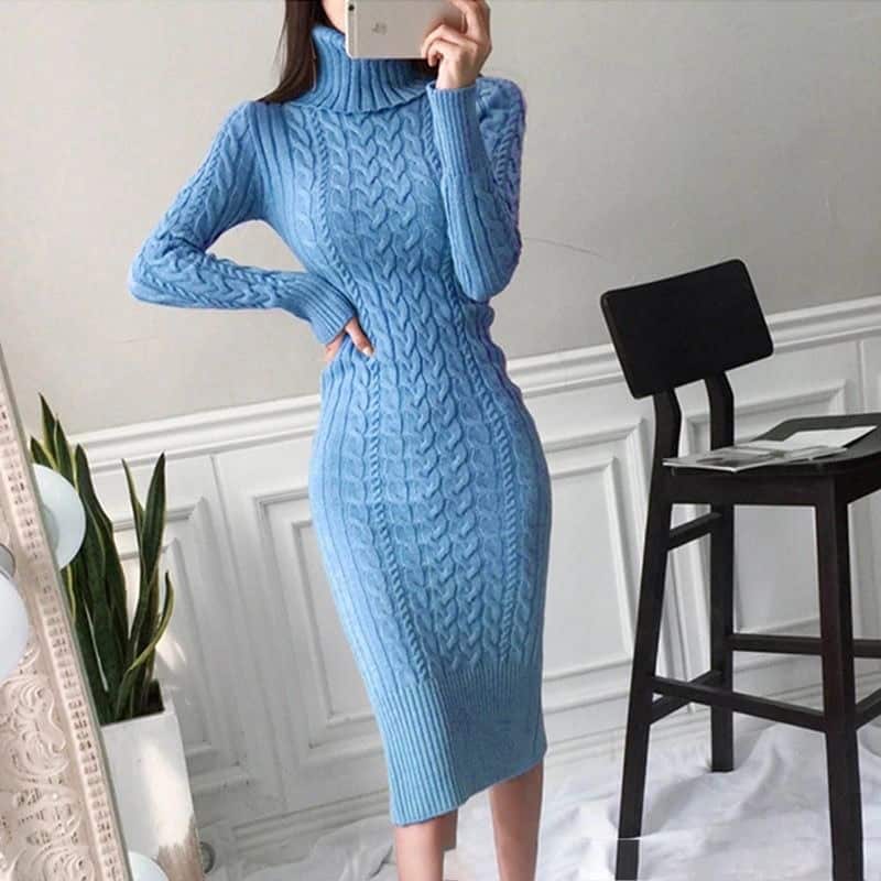 Women's Winter Sweater Dress