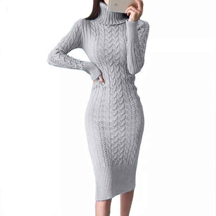 Women's Winter Sweater Dress