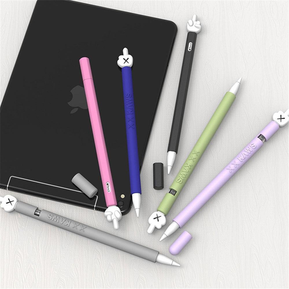 Anti-scroll Pencil Silicone Protective Pouch Cap Cute Cartoon Nib Cover Protective case Skin For Apple Pencil 1 2 Generation - MRSLM