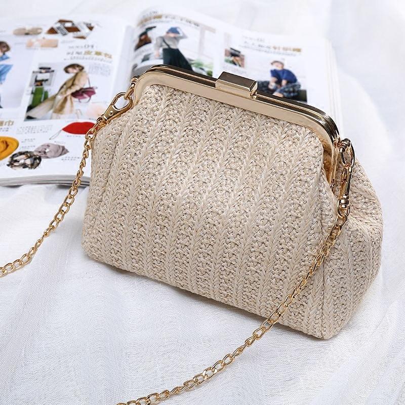 Summer Fashion Trend Straw Woven Bag Mini - MRSLM