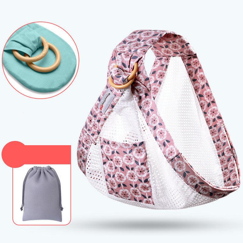 Baby Wrap Carrier Sling Adjustable Infant Comfortable Nursing Cover Soft Breathable Breastfeeding Carrier - MRSLM