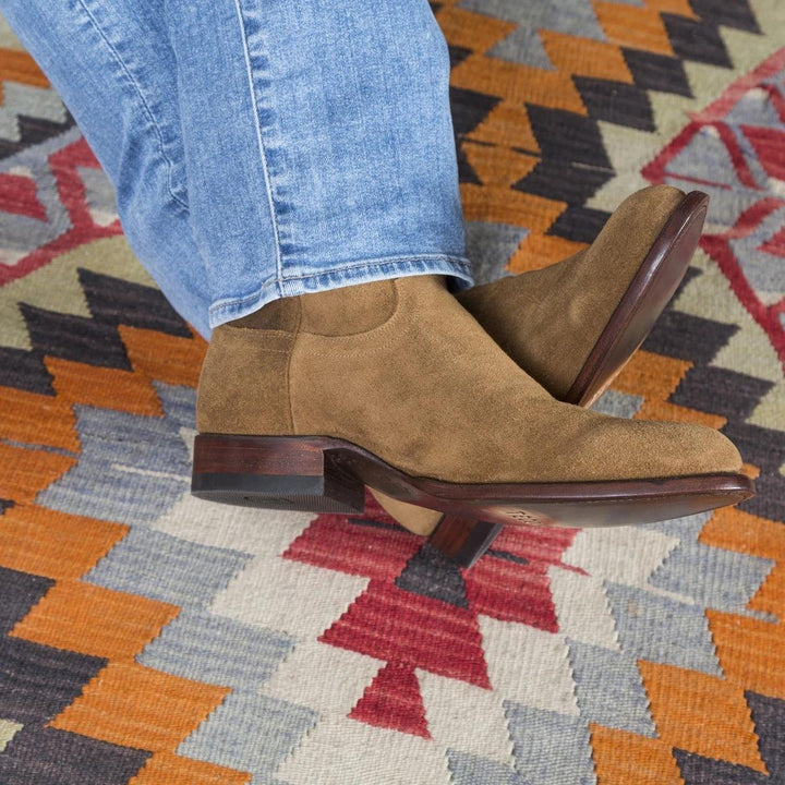 Low-heeled 38-48 Simple Suede Men's Boots - MRSLM