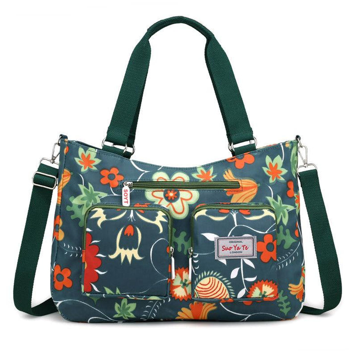 Large-capacity Printed One-shoulder Women's Canvas Bag - MRSLM