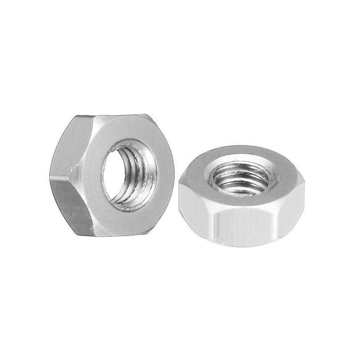 Suleve™ M3AN9 10pcs M3 Aluminum Alloy Hexagonal Hex Nut Lock Nut Multicolor - MRSLM
