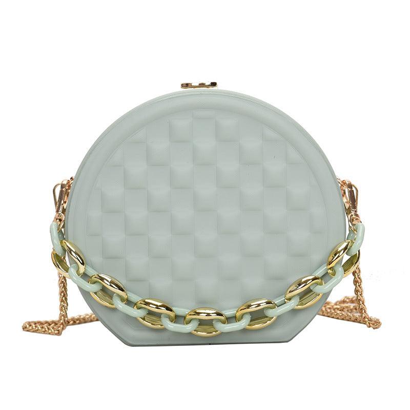 New Round Lattice Chain Pouch - MRSLM