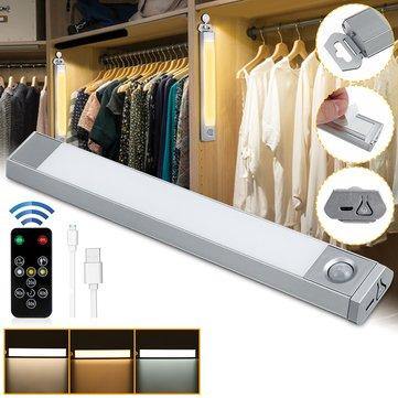 60 LED USB Rechargeable Motion Sensor Closet Light Wireless Under Cabinet Lamp - MRSLM