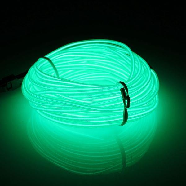 10M EL LED Flexible Soft Tube Wire Neon Glow Car Rope Strip Light Xmas Decor DC12V - MRSLM