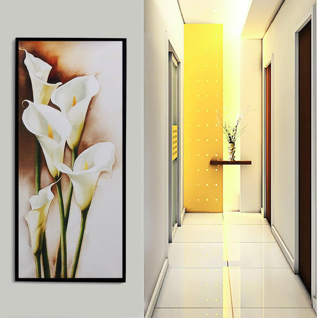 Three Size Canvas Decorative Painting Lily Hanging Painting no Frame Home Office Wall Creative GIfts Supplies - MRSLM