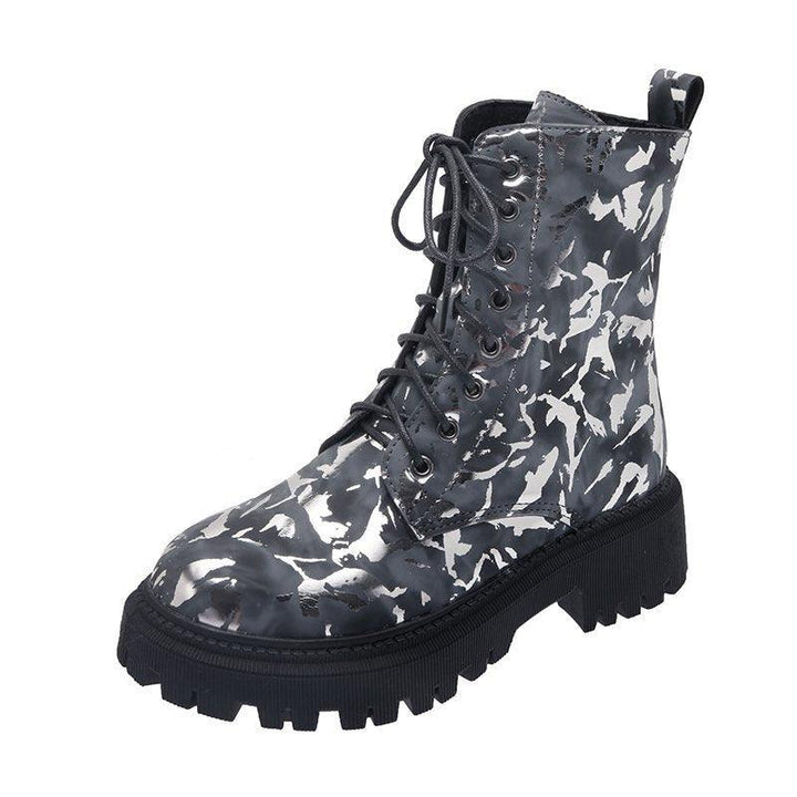 Printed Martin boots women - MRSLM