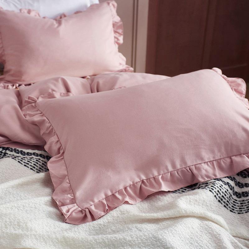 Super Soft Concise Nordic Style 3 Pieces Bedding Sets Twin Queen King Size Pillowcase Quilt Cover Set - MRSLM