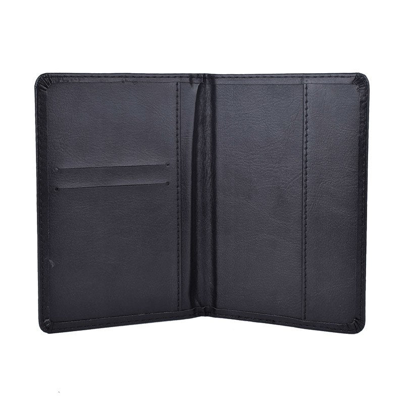 Faux Leather Passport Cover for Men