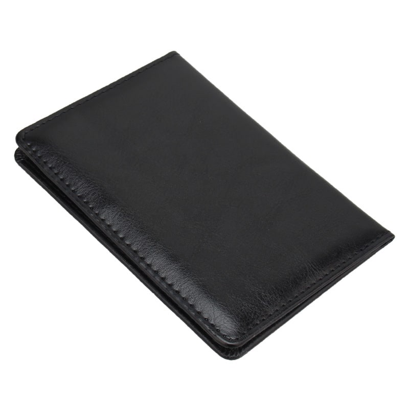 Faux Leather Passport Cover for Men