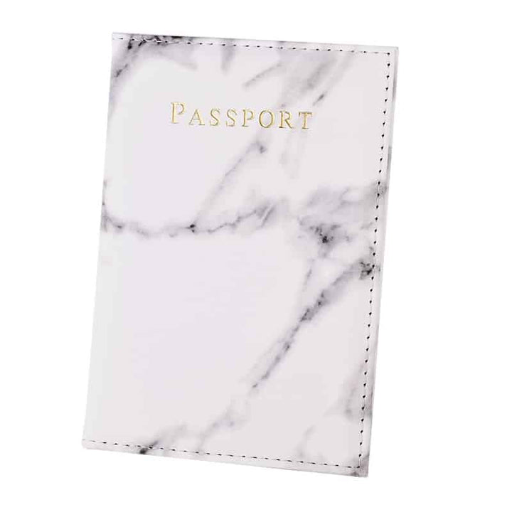 Faux Leather Passport Cover for Men