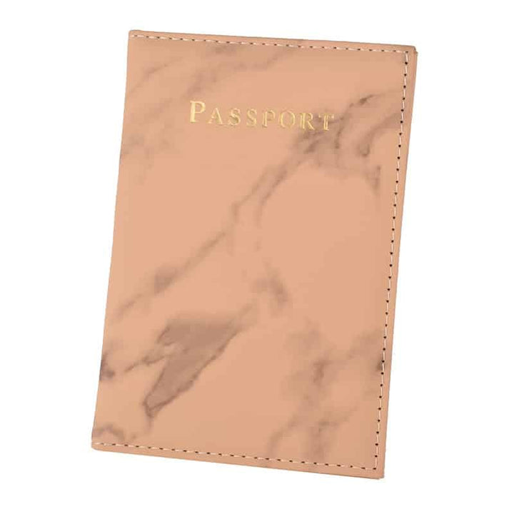 Faux Leather Passport Cover for Men