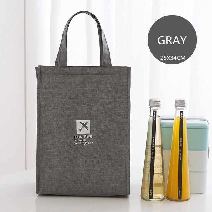 Portable Canvas Lunch Bag