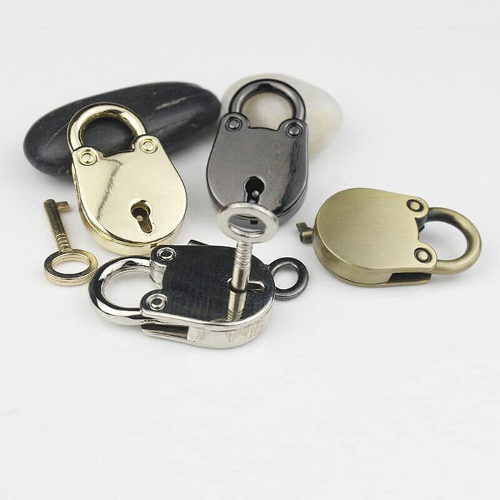 Mini Metal Padlock with Key