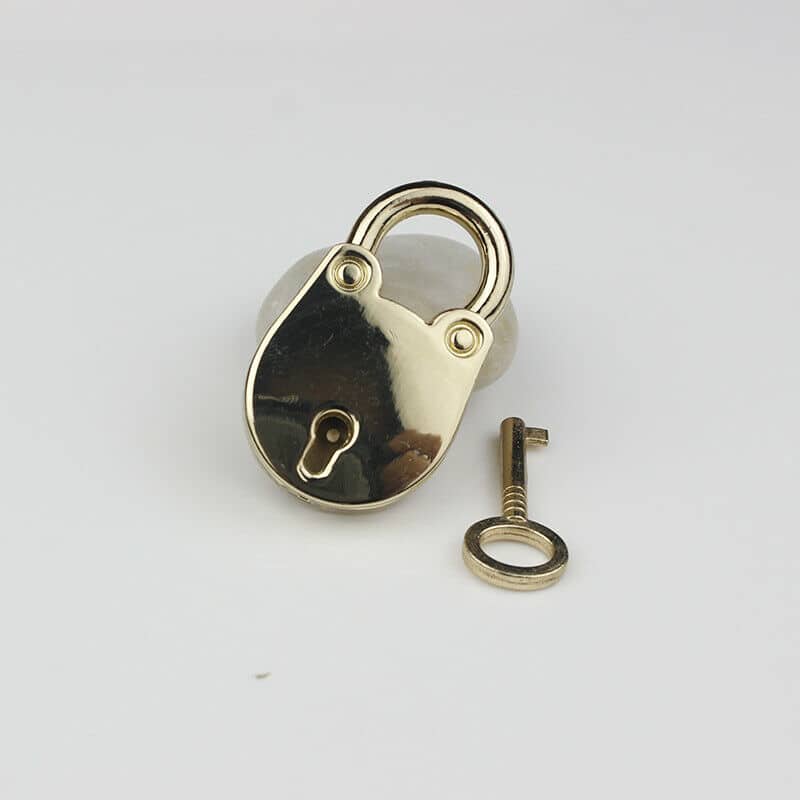 Mini Metal Padlock with Key