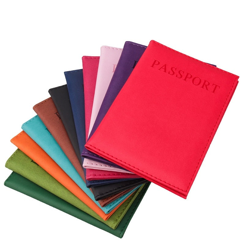 Women's Faux Leather Passport Covers