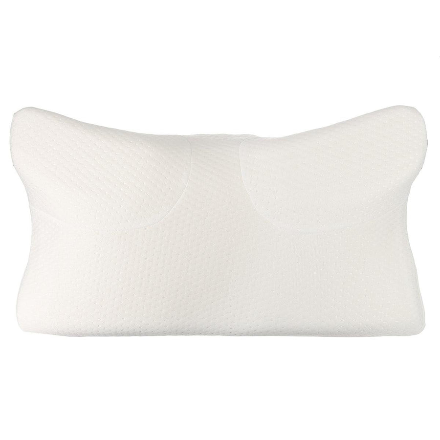 Contour Memory Foam Pillow Slow Rebound Orthopedic Sleeping Posture Horn Mat - MRSLM