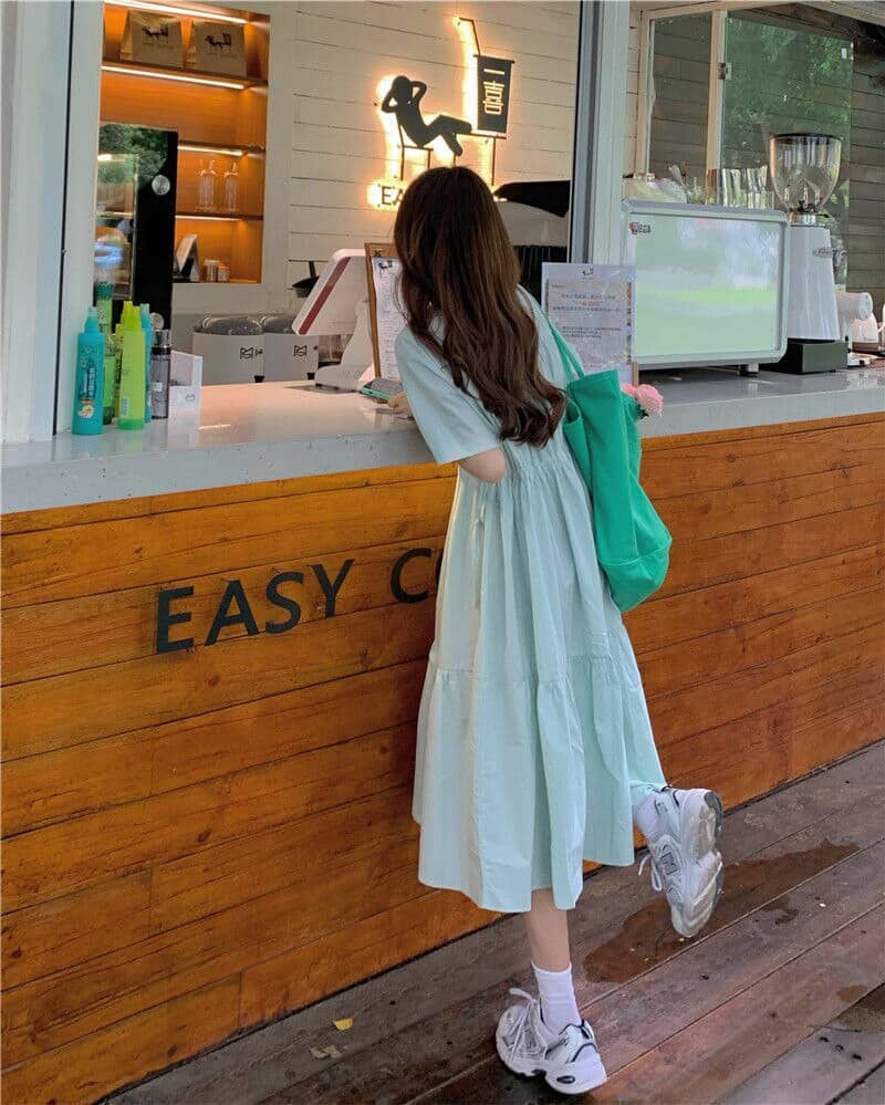 Women's Casual Solid Dress