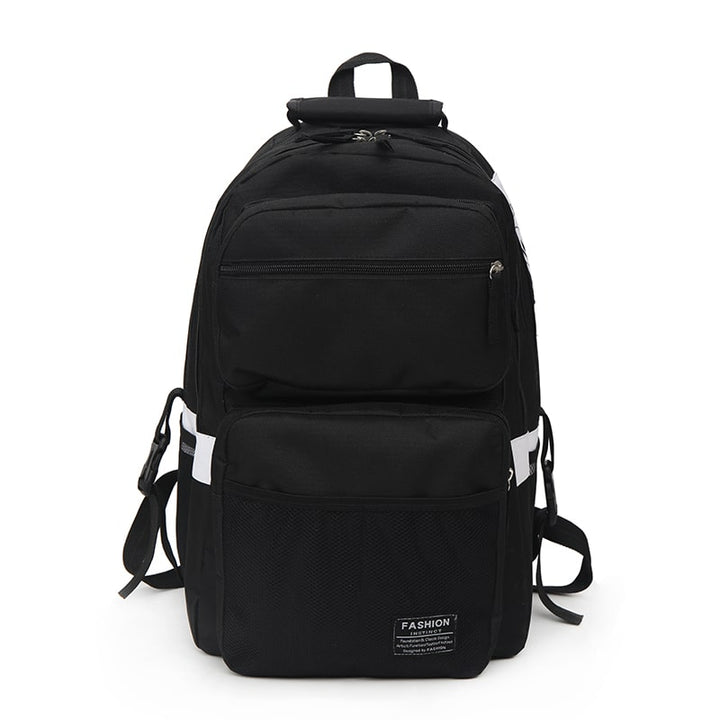 Men's Contrast Design Travel Backpack