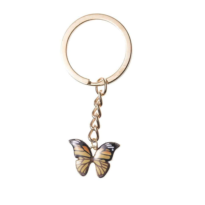 Colorful Double Butterfly Keychain