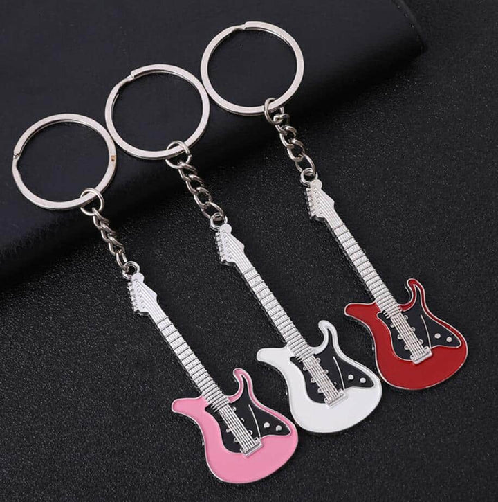 Guitar Key Chain For Car