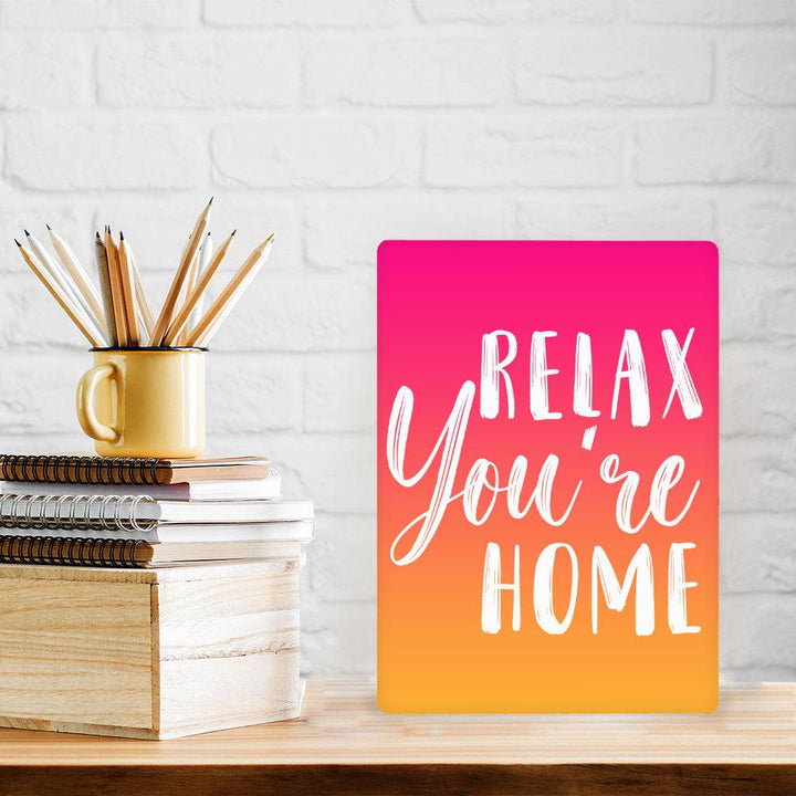 Relax Metal Photo Prints - Best Design Decor Pictures - Printed Decor Pictures - MRSLM