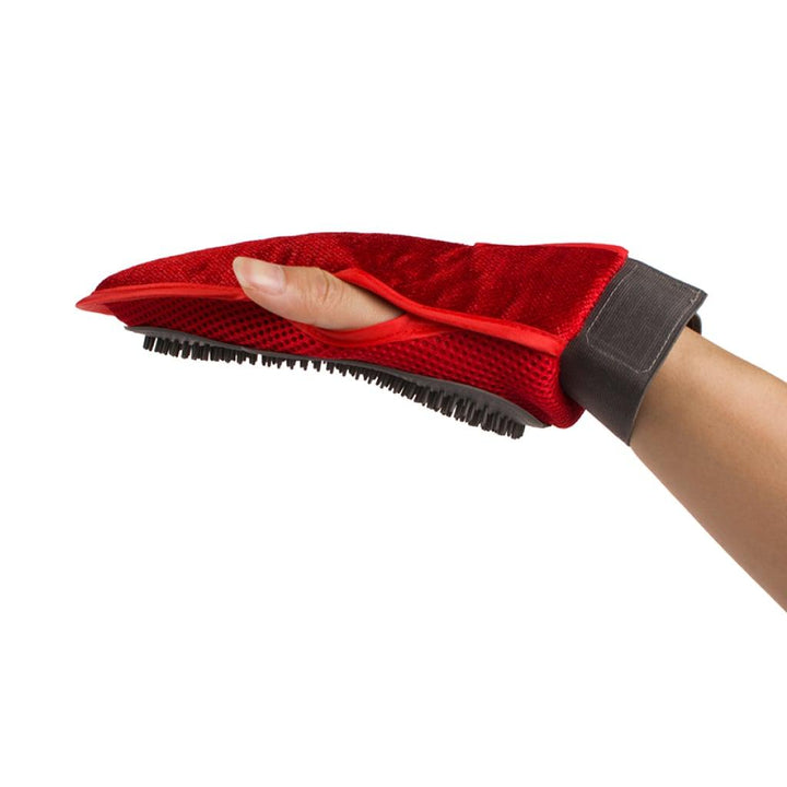 Red Grooming Glove - MRSLM