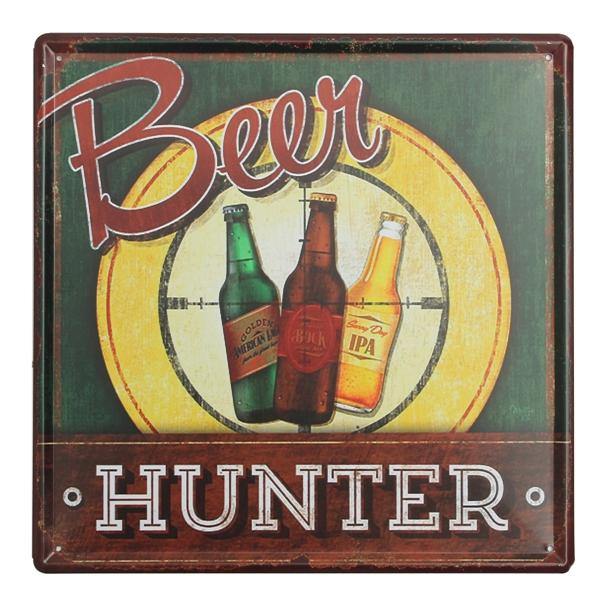 Beer Tin Sign Vintage Metal Plaque Poster Bar Pub Home Wall Decor - MRSLM