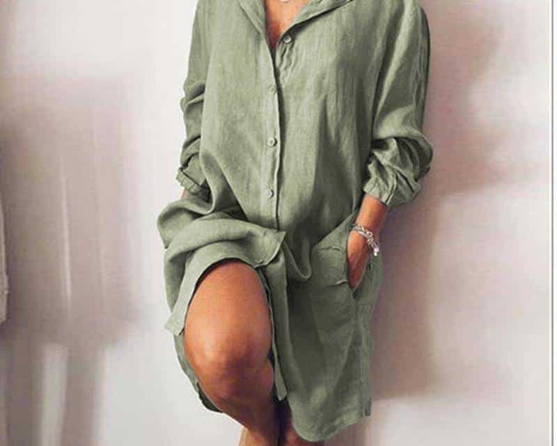 Women's V-Neck Dress