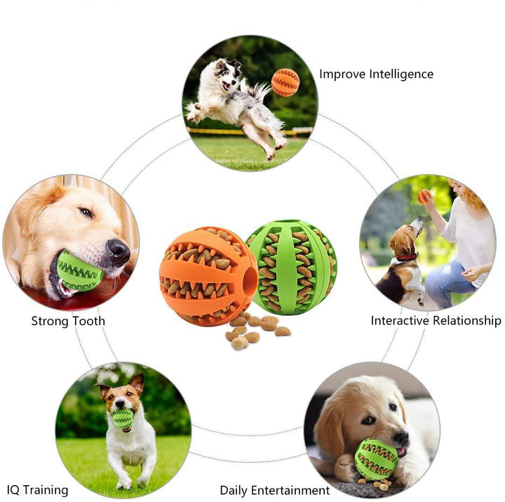 Dog Toy Feeder Ball Large (2.8 inch) - MRSLM