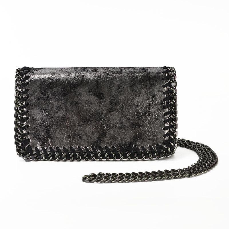 Women's Single Shoulder Messenger Chain Small Square Bag - MRSLM