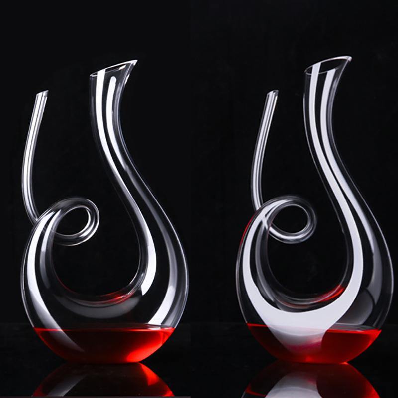 Snail Alcohol Pouring Tool Transparent Crystal Glass Liquid Decanter Creative Shape Barware Set (1) - MRSLM