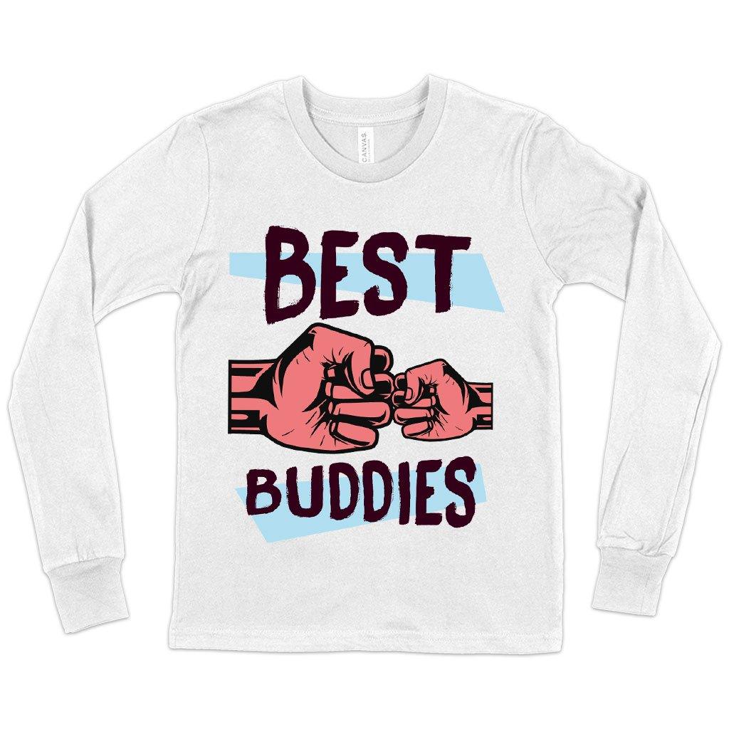 Kids' Best Buddies Long Sleeve T-Shirt - Best Friend Tee Shirts - MRSLM