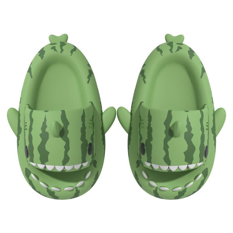 Home Indoor Non-slip Go Out Shark Slippers - MRSLM