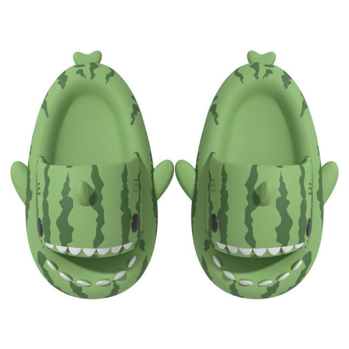Home Indoor Non-slip Go Out Shark Slippers - MRSLM