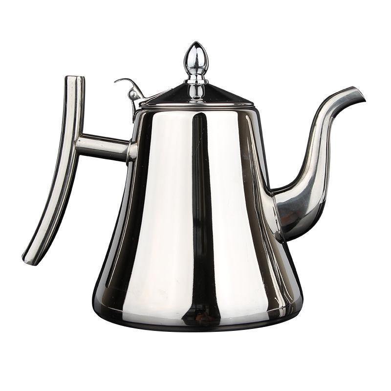 Water Kettle Tea Pot 1/1.5/2L Stainless Steel Thicker With Filter Hotel Universal Induction Cooker - MRSLM