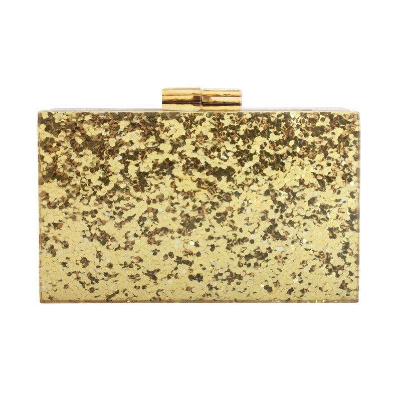 All-match Acrylic Beads Small Square Bag - MRSLM
