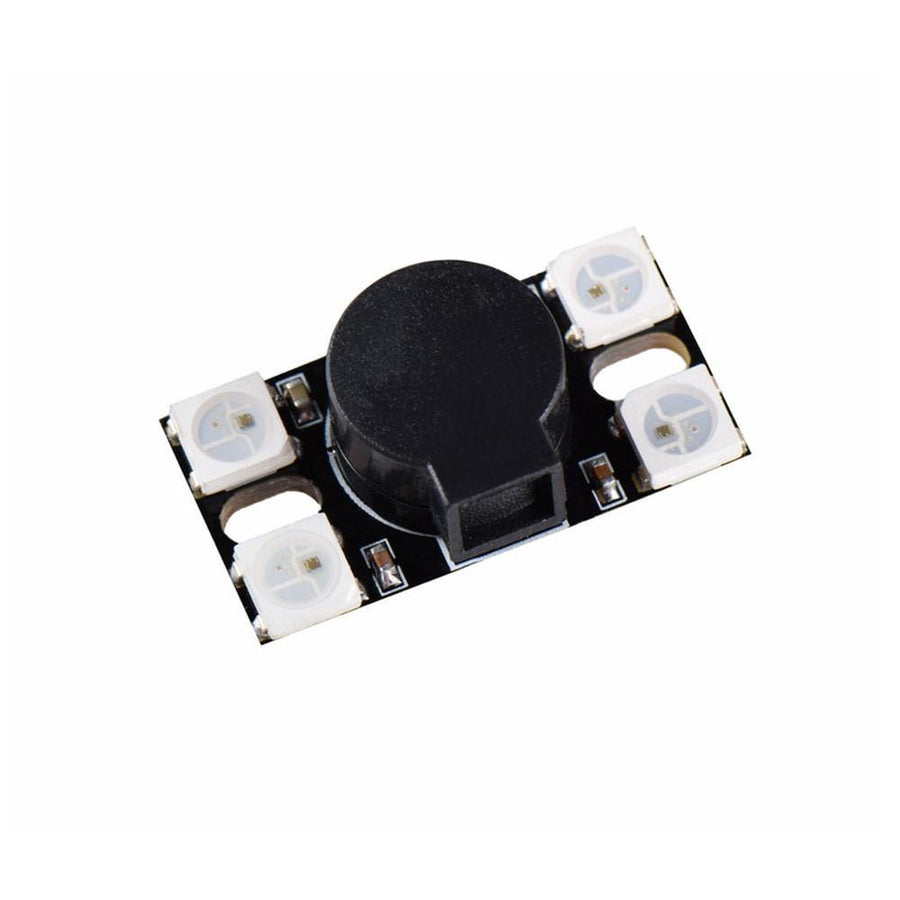 BZ110DB_WS2812 5V 110DB Super Loud Active Buzzer with WS2812 LED Light for RC Drone FPV Racing - MRSLM