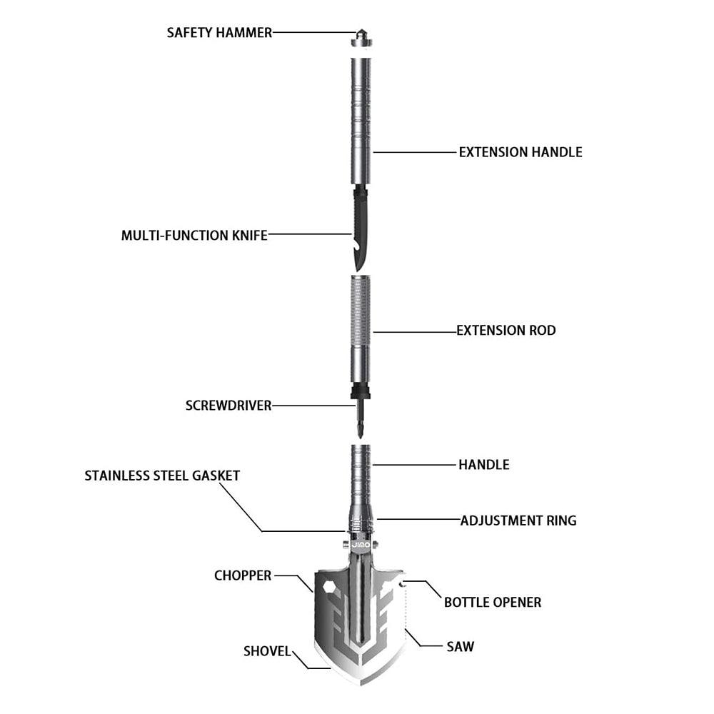 Multi-Purpose Folding Shovel - MRSLM