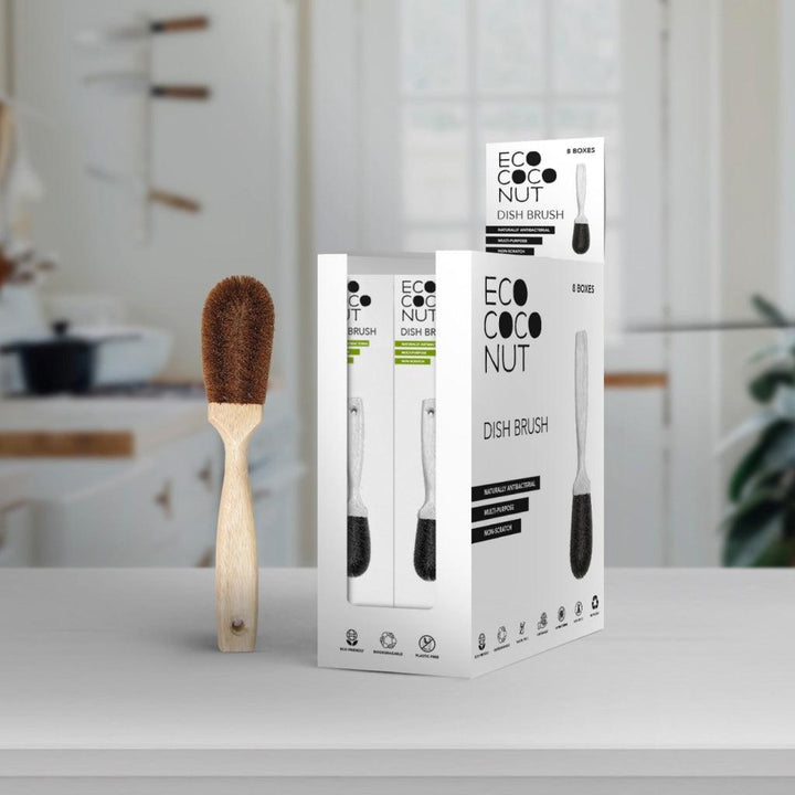 EcoCoconut Kitchen Cleaning Brush - MRSLM