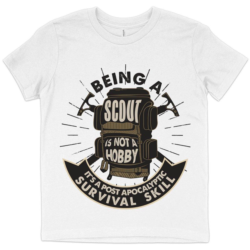 Kids' Being a Scout Is Not a Hobby T-Shirt - Boy Scout T-Shirts - Scouting T-Shirt - MRSLM