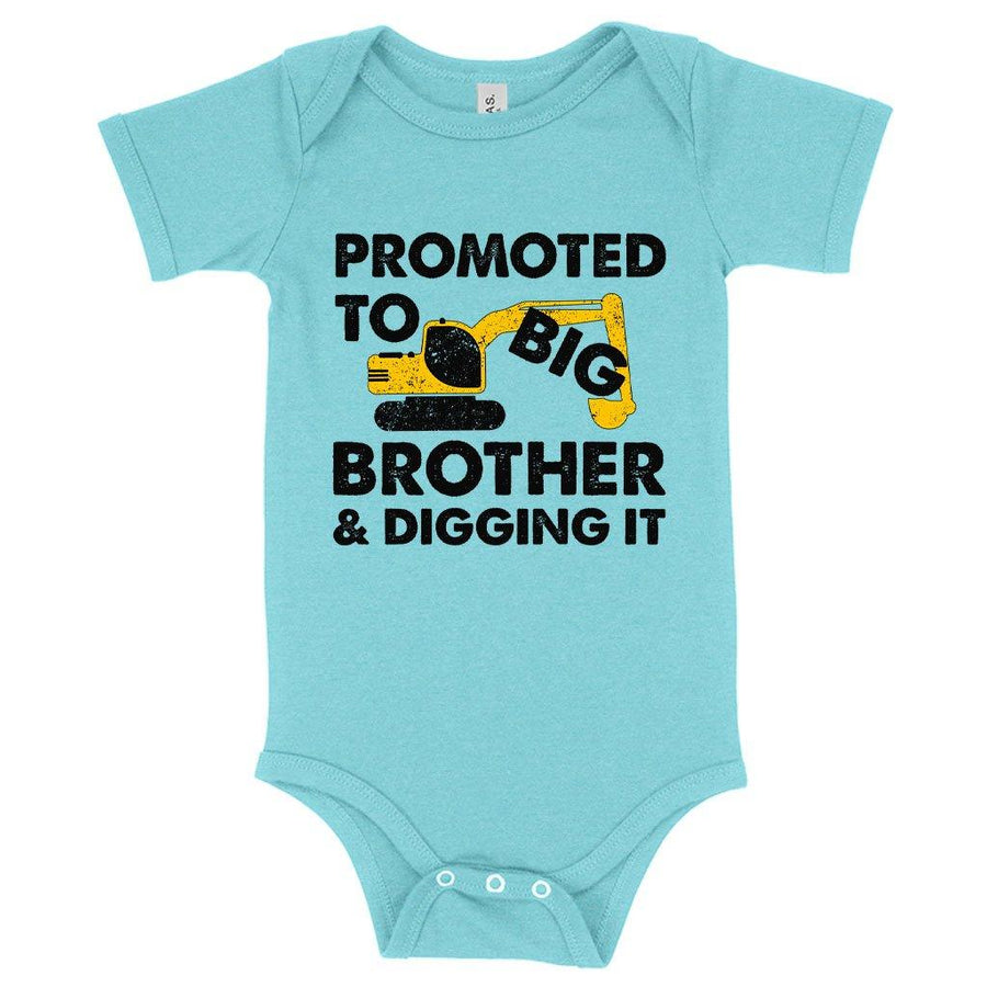 Baby Promoted to Big Brother Onesie - Big Brother Onesie Announcement - Pregnancy Announcement Onesies - MRSLM
