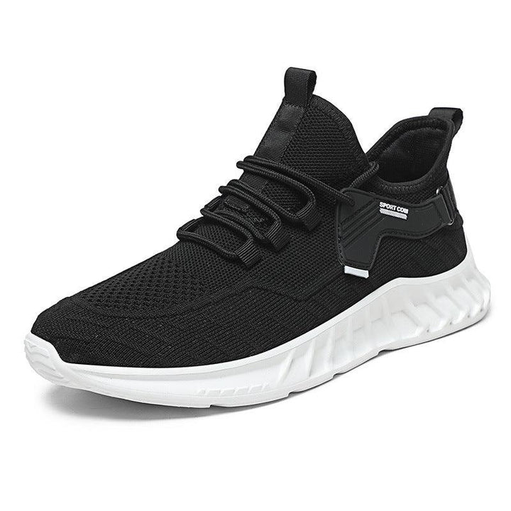 Flying Woven Breathable Net Shoes Sports Casual Men's Deodorant Thin Trendy Shoes - MRSLM