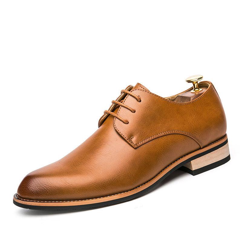 Breathable Casual Men's Leather Shoes - MRSLM