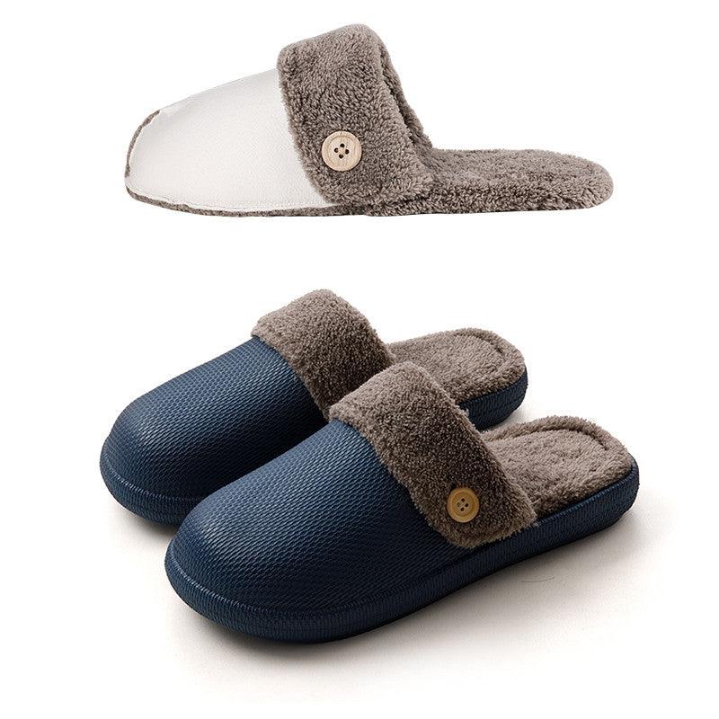 Home Household Couple Non-slip Cotton Slippers - MRSLM